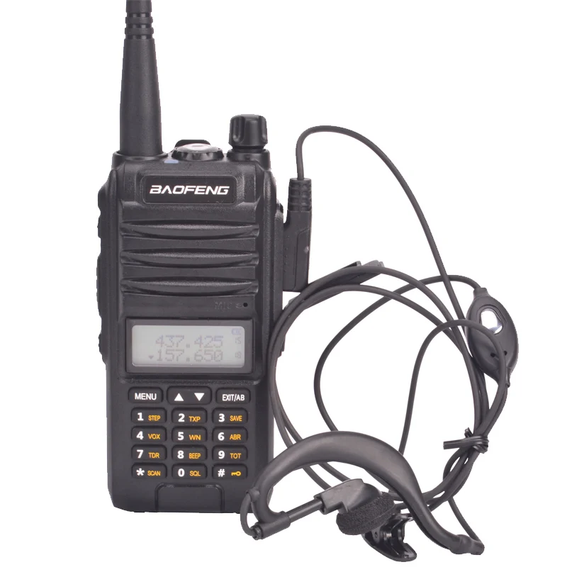 baofeng tri band walkie talkie BF-A58S 136-174/200-260/400-520MHz portable FM Two way radio with earpiece enlarge