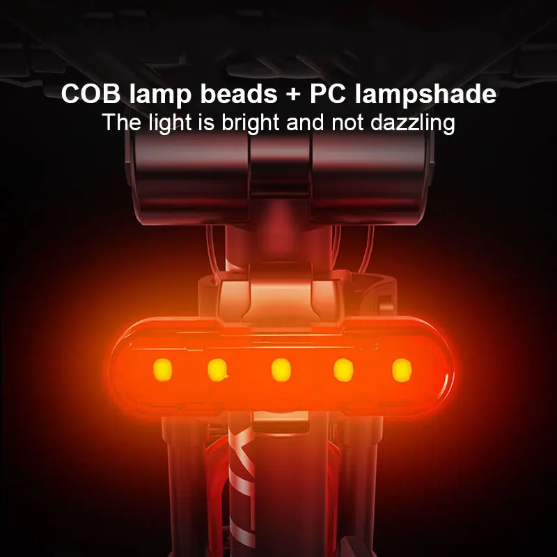 PHMAX велосипед светильник Водонепроницаемый MTB велосипедный гудок зарядка через