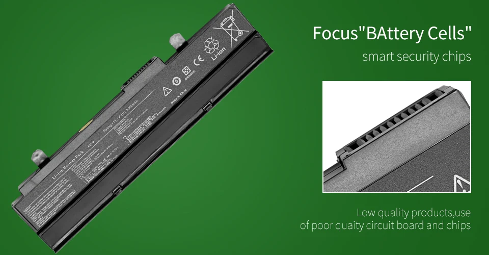 ApexWay 6 ячеек Батарея для Asus A31-1015 A32-1015 Eee PC 1011 1015P 1016 1215 1215N 1215P 1215T VX6 R011 R051