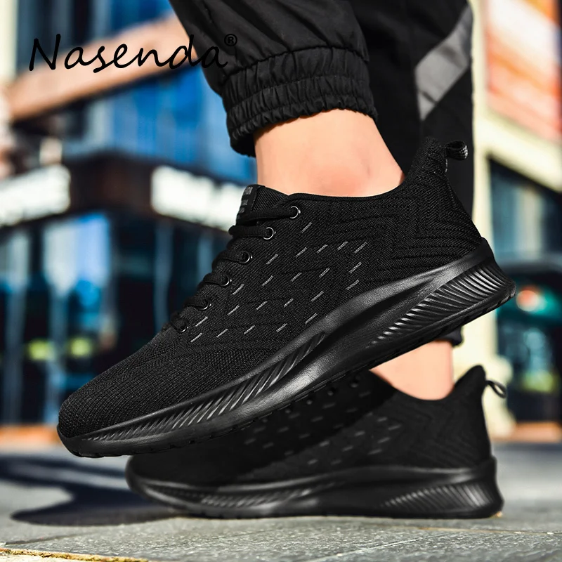 Осенняя обувь Мужская на плоской подошве Повседневные мужские кроссовки Модная