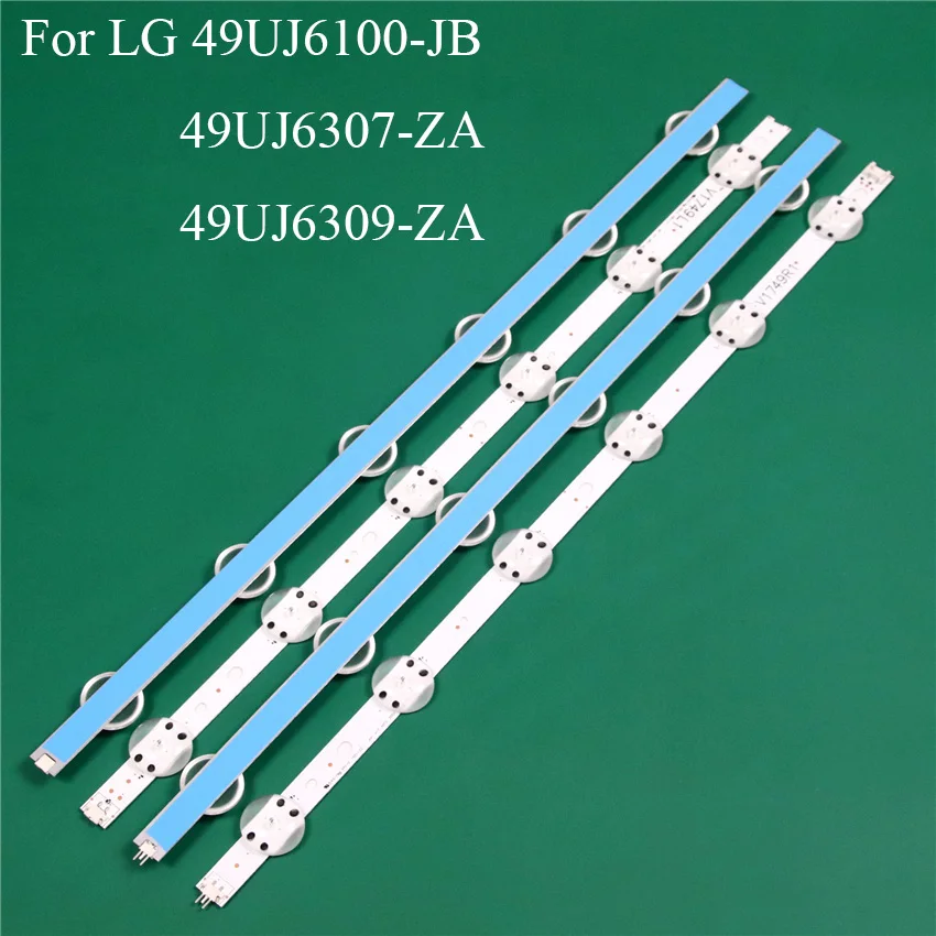 Запасные части для светодиодной подсветки телевизора LG 49UJ6100 JB 49UJ6307 ZA 49UJ6309