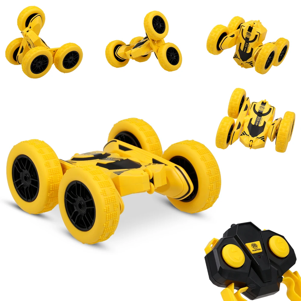 GoolRC RC Car Remote Control Stunt 4WD Double Sided Rotating Vehicles 360 Degree Flips toys for Children |