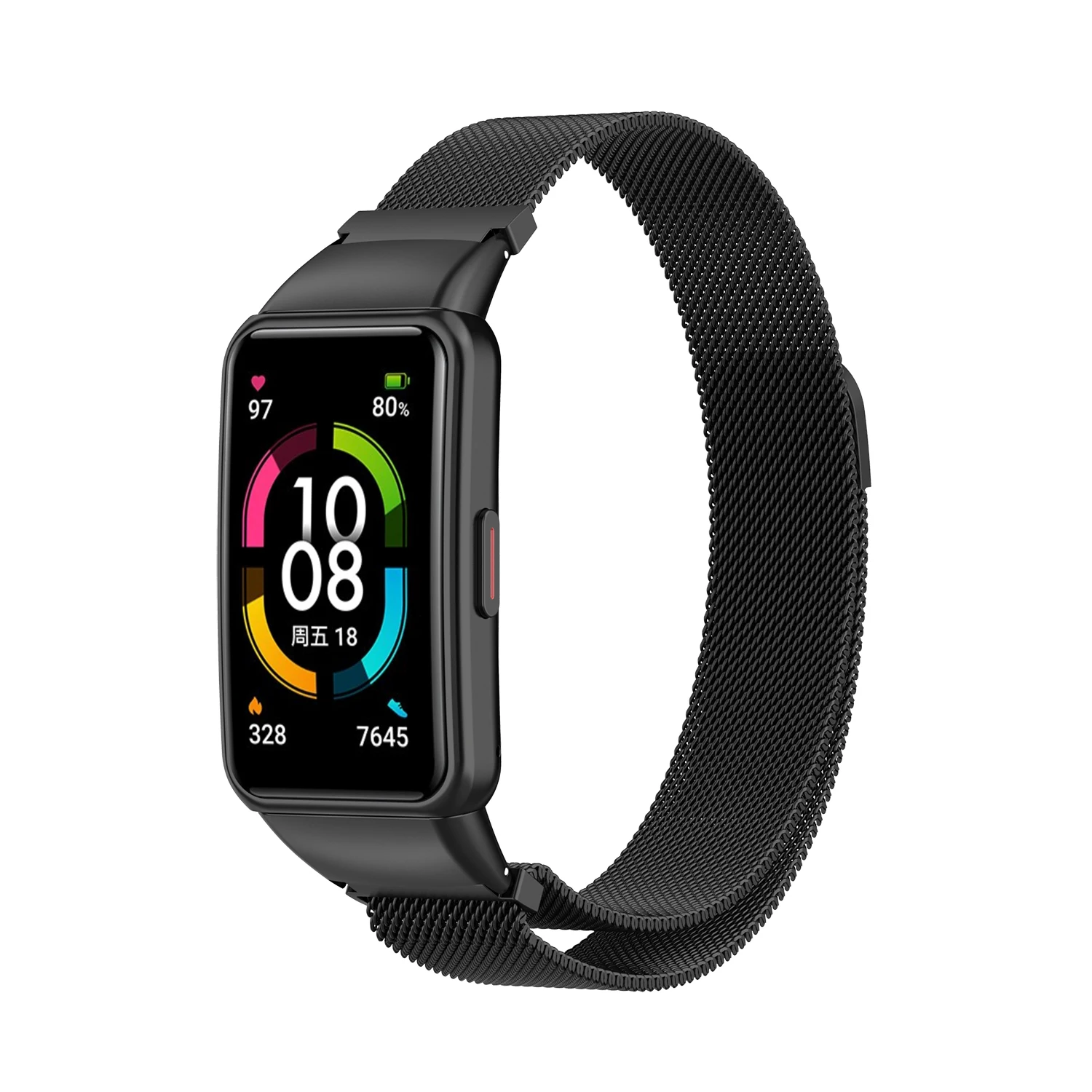 Браслет Миланская петля металлический для Huawei Honor Band 6 5 4 | Электроника
