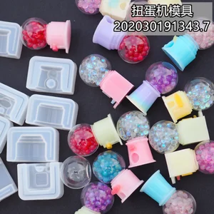 3D шейкер из эпоксидной смолы для рукоделия, силиконовая форма для изготовления ювелирных изделий, аксессуары для подвесок, подвески, форма ручной работы