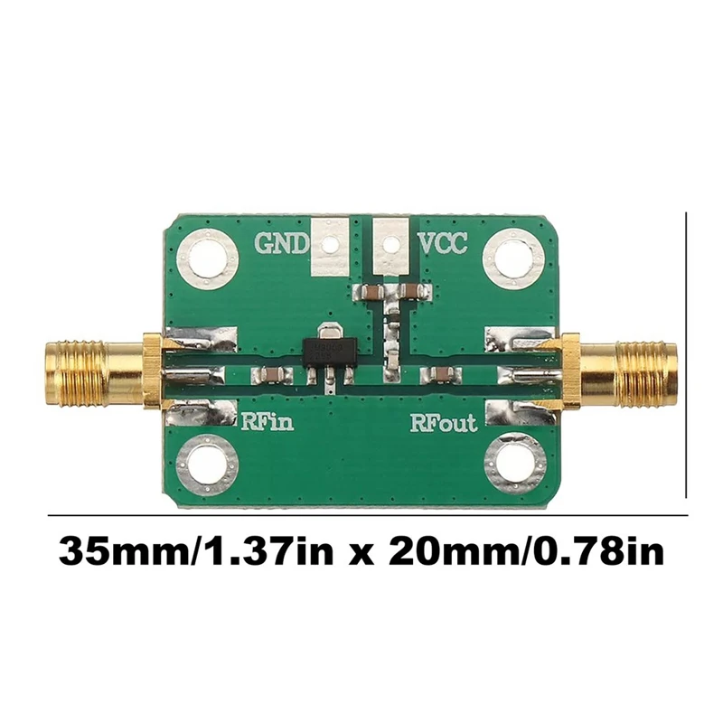 Радиочастотная Плата усилителя с низким уровнем шума HMC580 Vpp 5 В для коротких волн