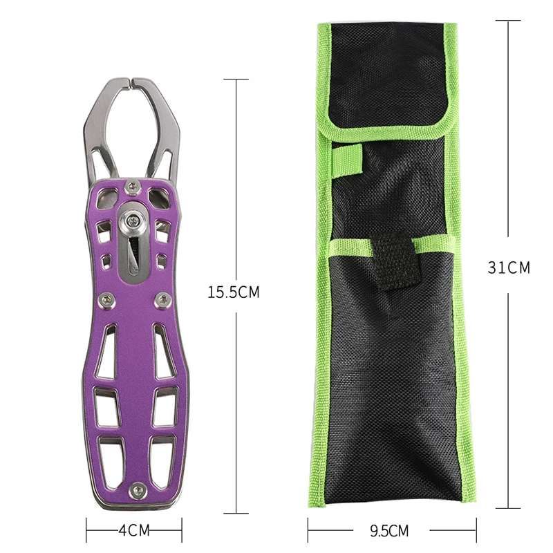 

Portable Stainless Steel Lure Plier Multipurpose Fish Control Fish Catcher Practical Fishing Accessories UT
