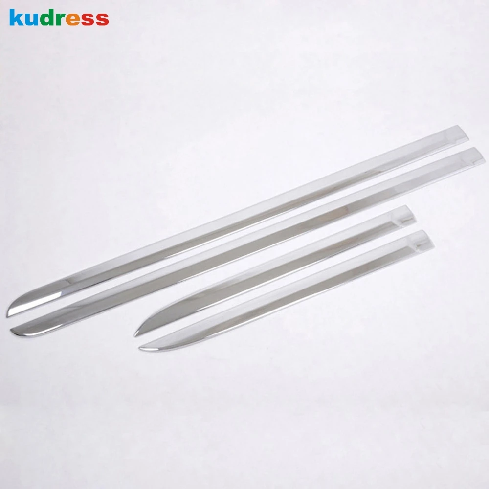 

Для Ford Kuga Escape 2013 2014 2015 ABS Chrome Боковая дверь средства ухода за кожей полосы Накладка литья поток Панель автомобиля Средства для укладки волос 4...