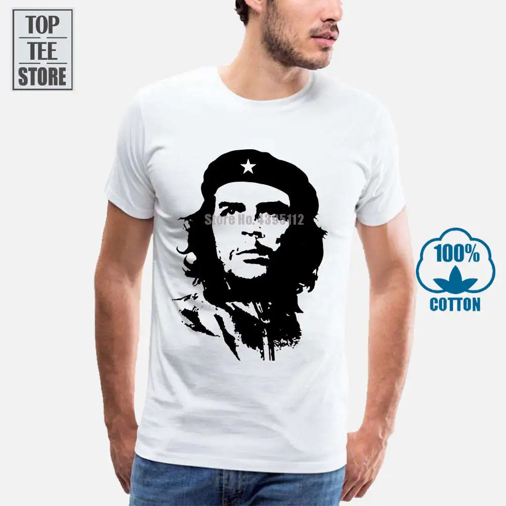 Футболка Che Guevara Fidel Кабалло Кастро Куба Мужская футболка 100% хлопок новинка от США