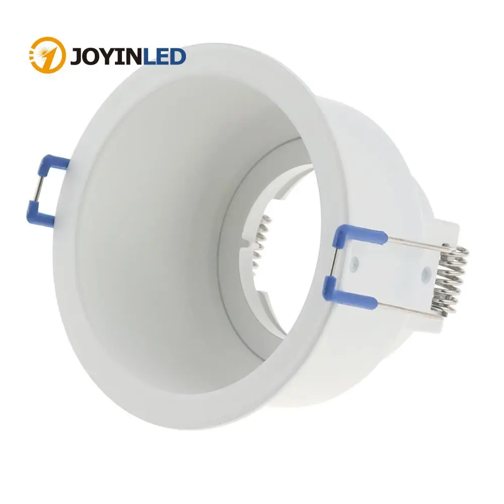 

Square Embedded Led Ceiling Downlight Mount Frame Trim Ring GU10 MR16 Halogen Bulb Fitting Holder Socket Spot Lighting Fixtures