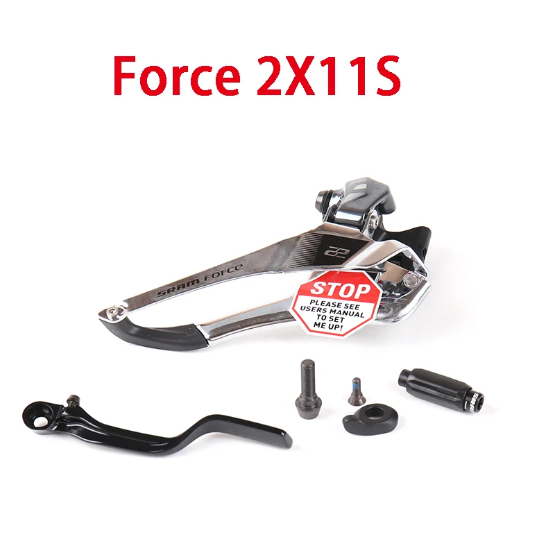 

Передний переключатель передач SRAM FORCE для дорожного велосипеда FD 2 S 2X11 11 22, Прямой кронштейн для скорости с змеевиком цепи
