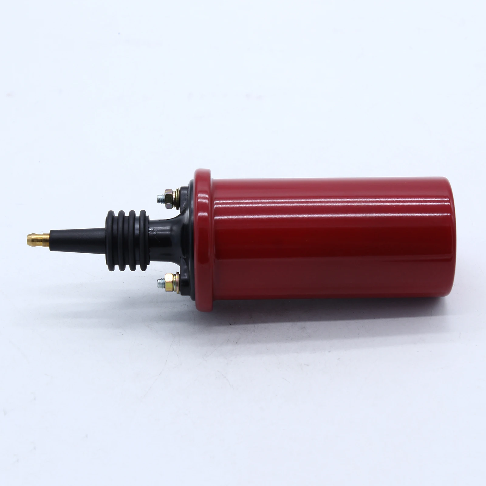 Red 8223 Blaster 3 Oil Filled Coil Ignition Round without Label HEI-style Boot 45 000 Volts High Vibration |