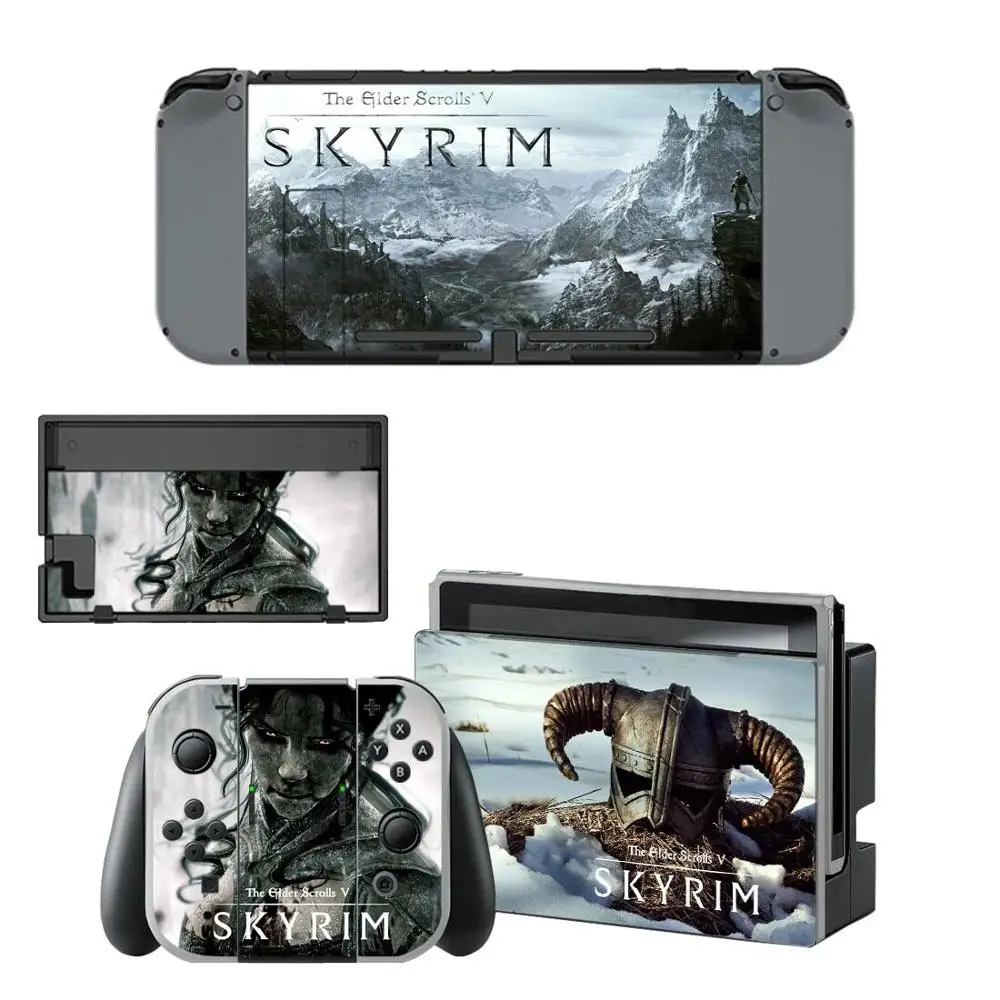 The Elder Scrolls V Nintendo переключатель кожи Стикеры s скины для Switch консоли и Joy-Con