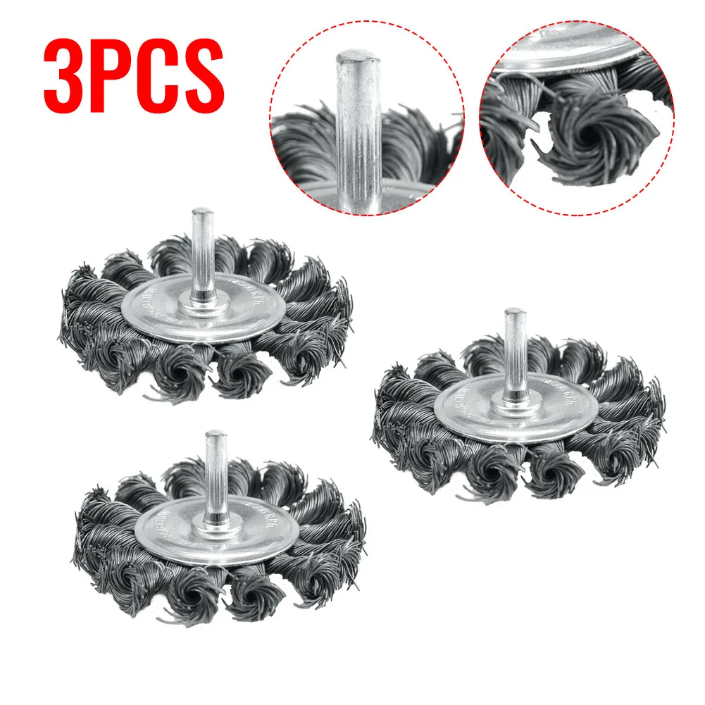 

Hand Tools Brush Rust Remover Kit Polishing Wheels Steel For Rotary Tool