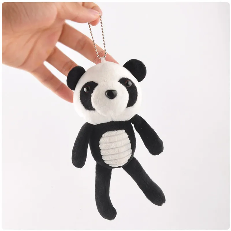 

17cm Lovely Super Cute Stuffed Animal Soft Panda Plush Toy Birthday Christmas baby Gift Present Stuffed Toys keychain