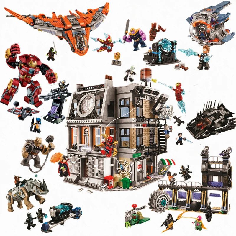Enlighten Совместимость Ironman халкбастер Marvel Мстители Бесконечность война 76104