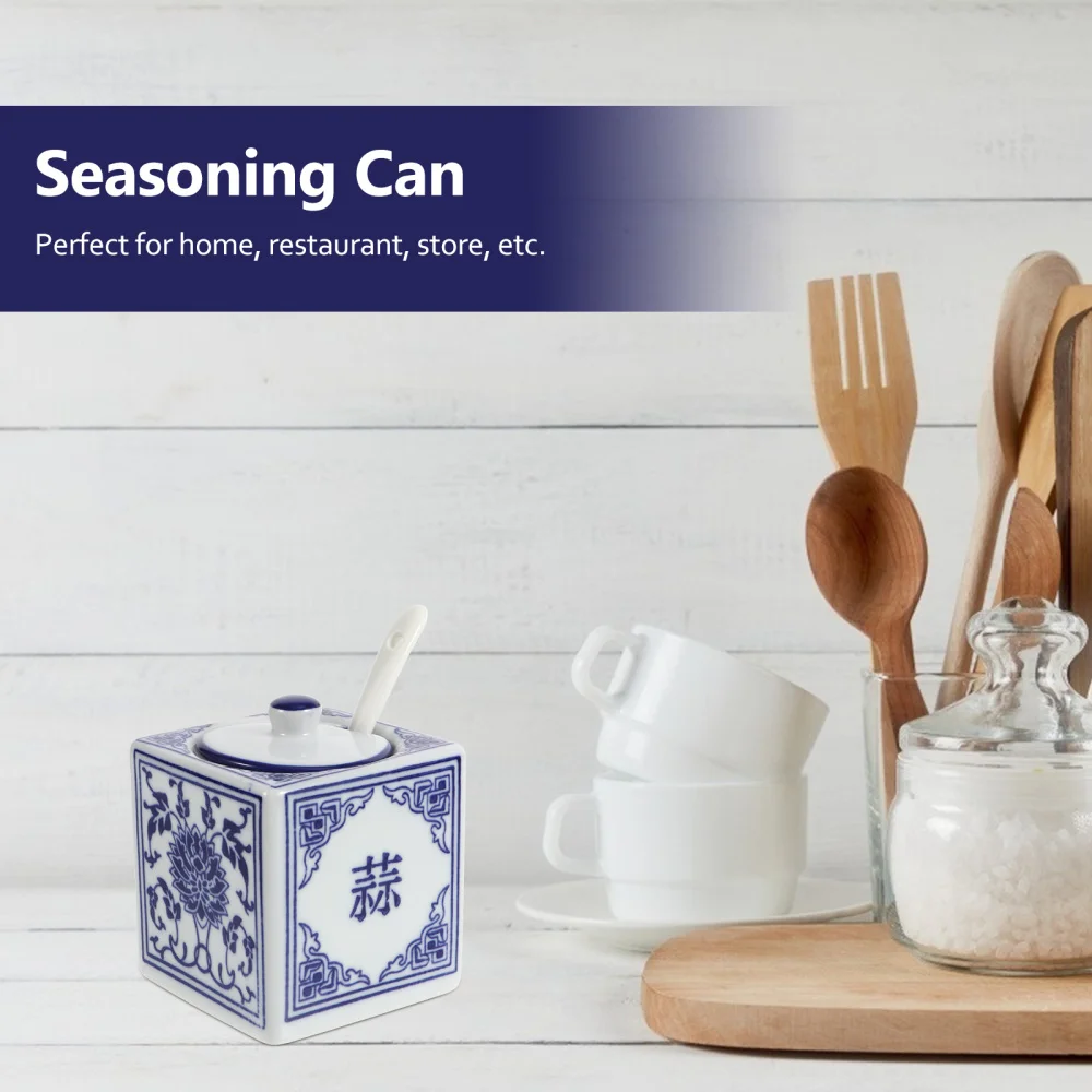 

Durable Seasoning Jar Ceramic Bottle Seasoning Storage Tank Kitchen Supplies