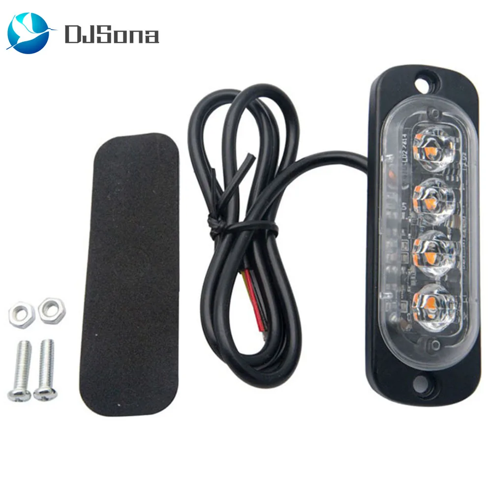 1 шт. автомобильный-Стайлинг ярко-белого и желтого цвета красные синие Янтарный 4