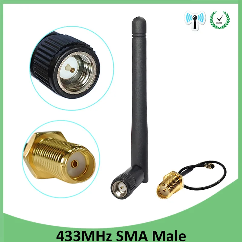 433 МГц Антенна 3dbi lora GSM SMA разъем антенны антенна м RP типа мама в Ufl./IPX отрезок