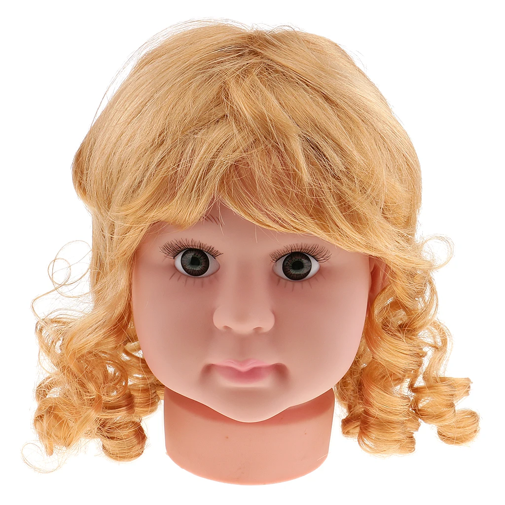 9' Baby Girl Mannequin Manikin Stand Head w/ Wig for Sunglasses Hat Display Child |