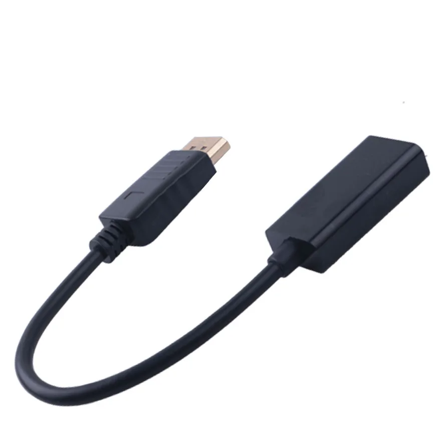 Переходник DP в HDMI-совместимый со штекером на гнездо для дисплея 1080P Кабельный