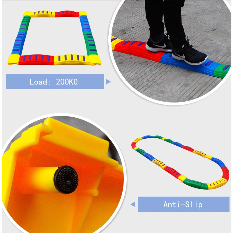 Детская балансировочная игрушка шаговый массаж тактильная доска изогнутая для