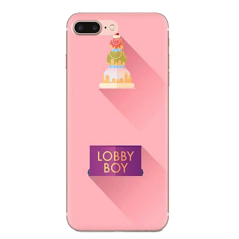 Wes Grand Budapest отель рисунок силиконовый чехол для Apple iPhone 4 4s 5 5C 5S SE 6 6S 7 8 11 Plus Pro X XS Max XR |