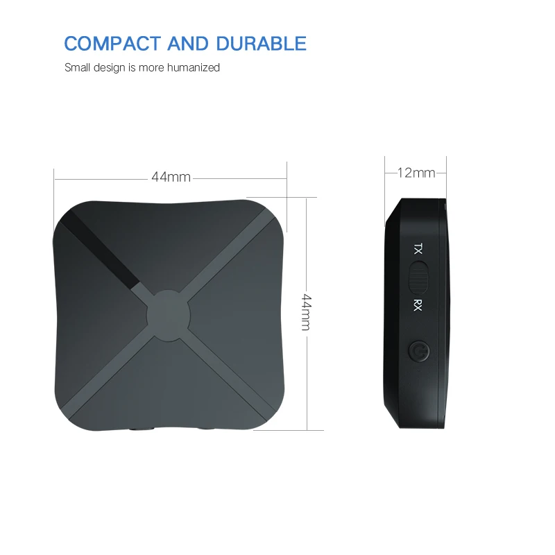 Новый Bluetooth 4 2 приемник и передатчик беспроводной адаптер аудио с 3 5 мм AUX для дома