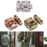 1 pcs zinc alloy thick anti theft security door rotate latch slide lock for gate cabinet window xqmg door bolts hardware home