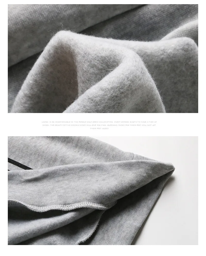 

O neck women hoodies gray color sweatshirt for sutumn spring streetwear female 2021