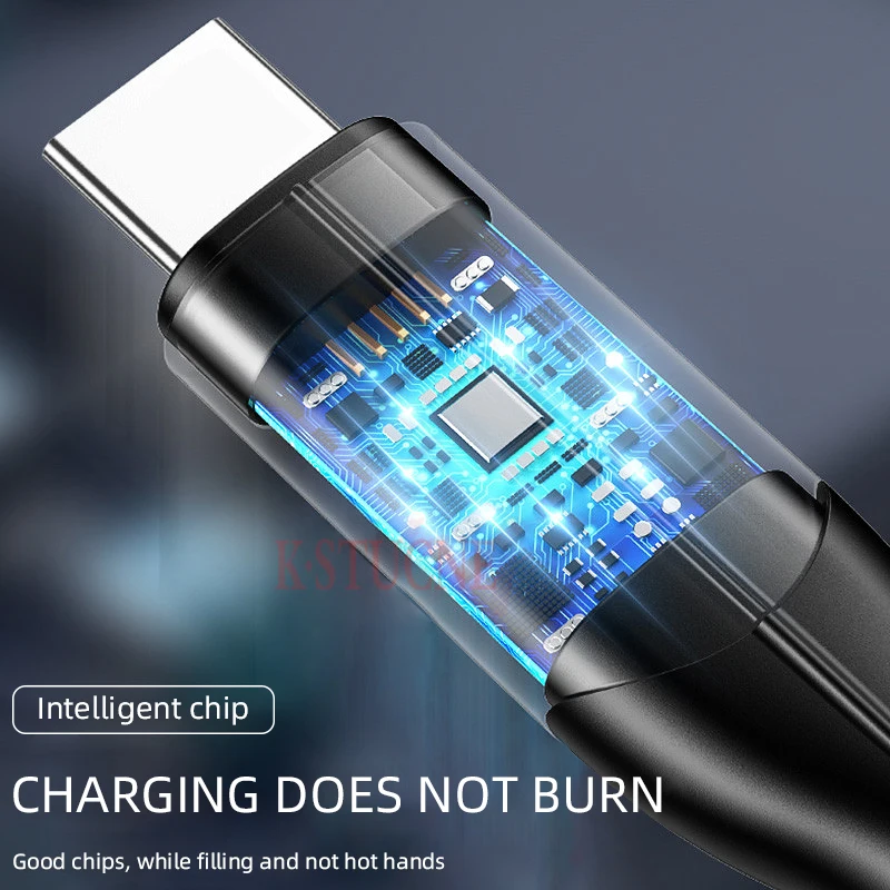 Usb type-C кабель для huawei P30 mate 10 20 lite USB C мобильного телефона 3.0A быстрой зарядки