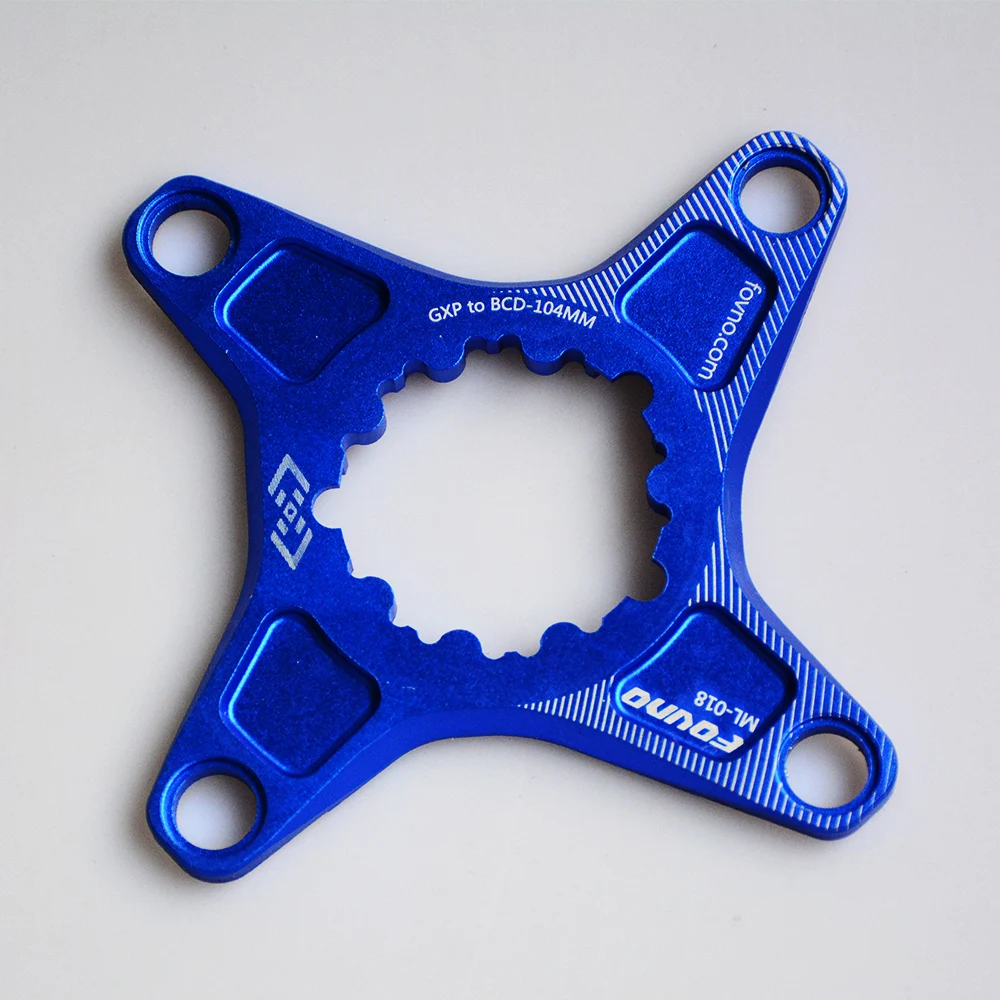 Fovno mtb Кривошип горного велосипеда GXP до BCD 104 мм Паук адаптер для SRAM GXP XX1 X0 X9 Кривошип GXP до 104BCD цепное кольцо