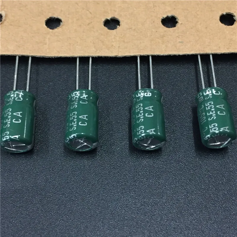 6 шт. 47 мкФ 50 в SUNCON (SANYO) CA Series 3x11 мм низкое сопротивление 50V47uF алюминиевый