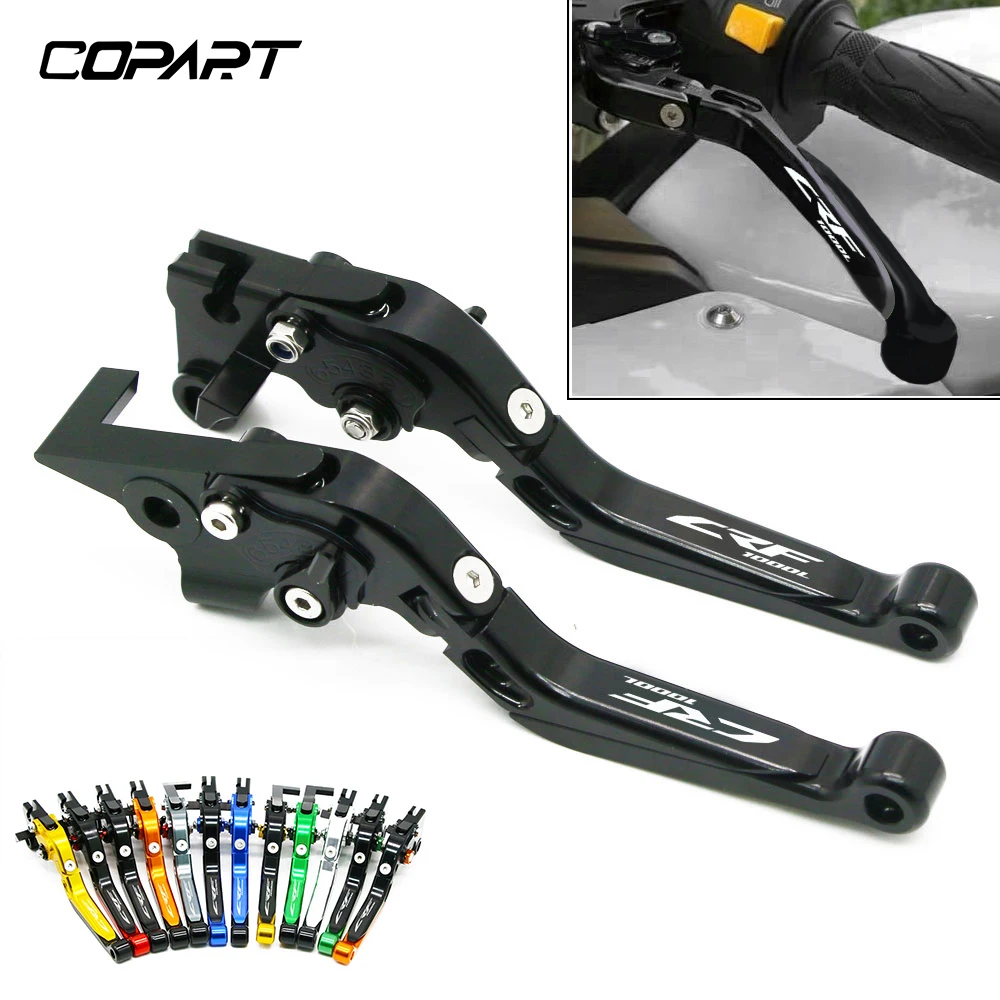 Регулируемые складные выдвижные рычаги тормозной муфты для Honda CRF1000L Africa Twin 2015 2016