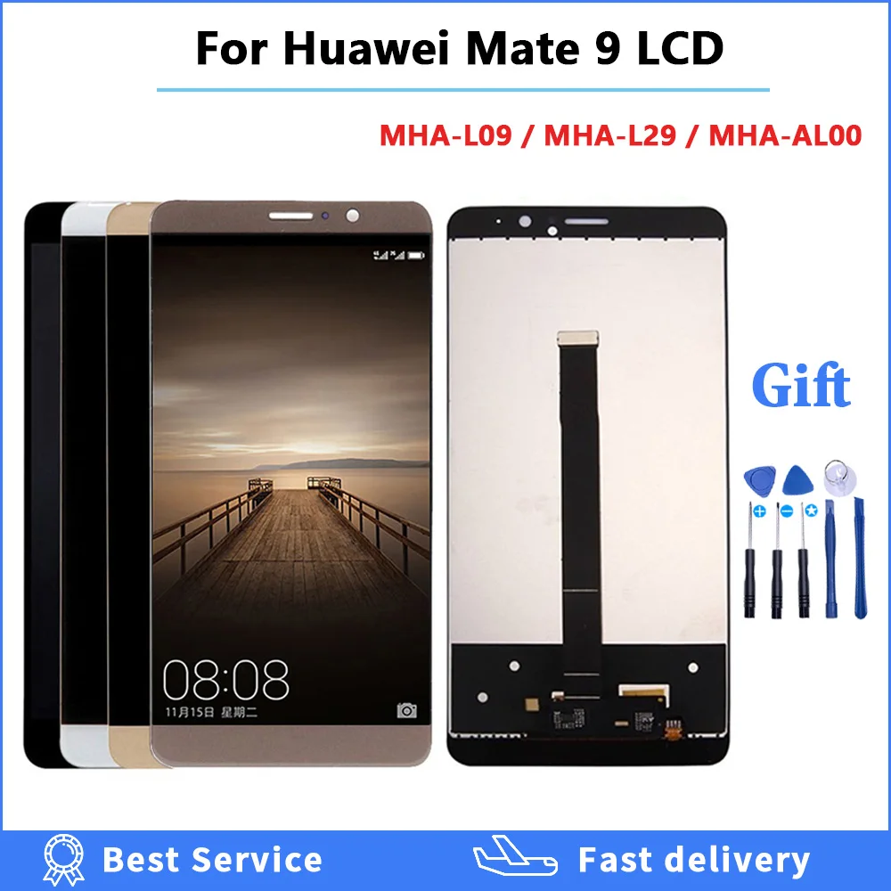 Для HUAWEI Mate 9 MHA-L09 MHA-L29 MHA-AL00 ЖК-дисплей сенсорный экран дигитайзер в сборе для