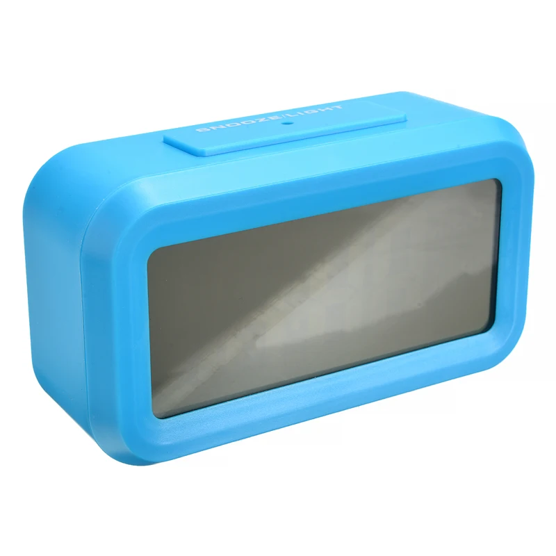 

New Silent Calender Illuminates Clock LED Digtial Display Alarm Clock Snooze Bedside Clock With Light Sensor For Student Office
