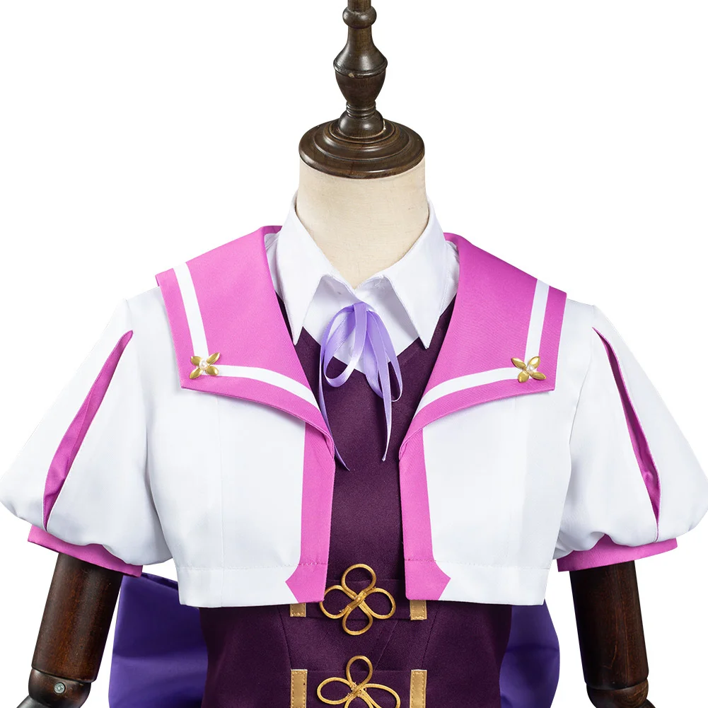 

Anime Pretty Derby Special Week Cosplay Costume School Uniform Dress Outfits Halloween Carnival Party Full Suit