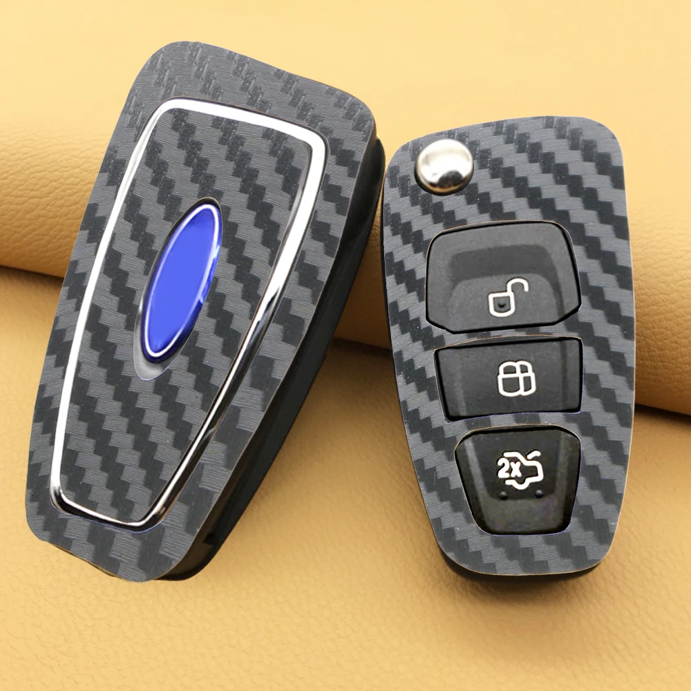 FORAUTO 1 Набор модификация автомобильного ключа чехол наклейка для Ford Focus