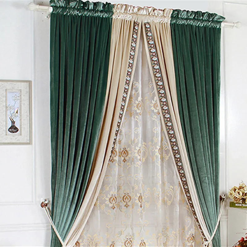 Бархат (3 метра/шт.) золотой бархат ткань утолщенная черный красный Оптовая