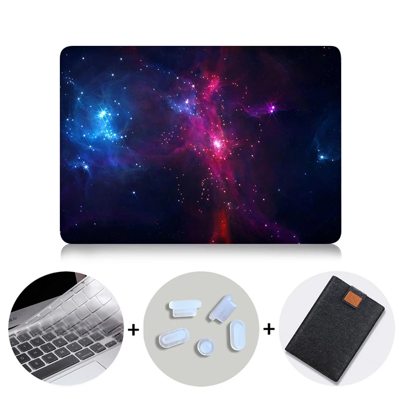 MB10 MTT чехол для ноутбука Звездное небо для Macbook Pro Air retina 11 12 13 15 16 с сенсорной панелью для macbook Pro 13 15 дюймов A1989 A1990 - Цвет: MB10