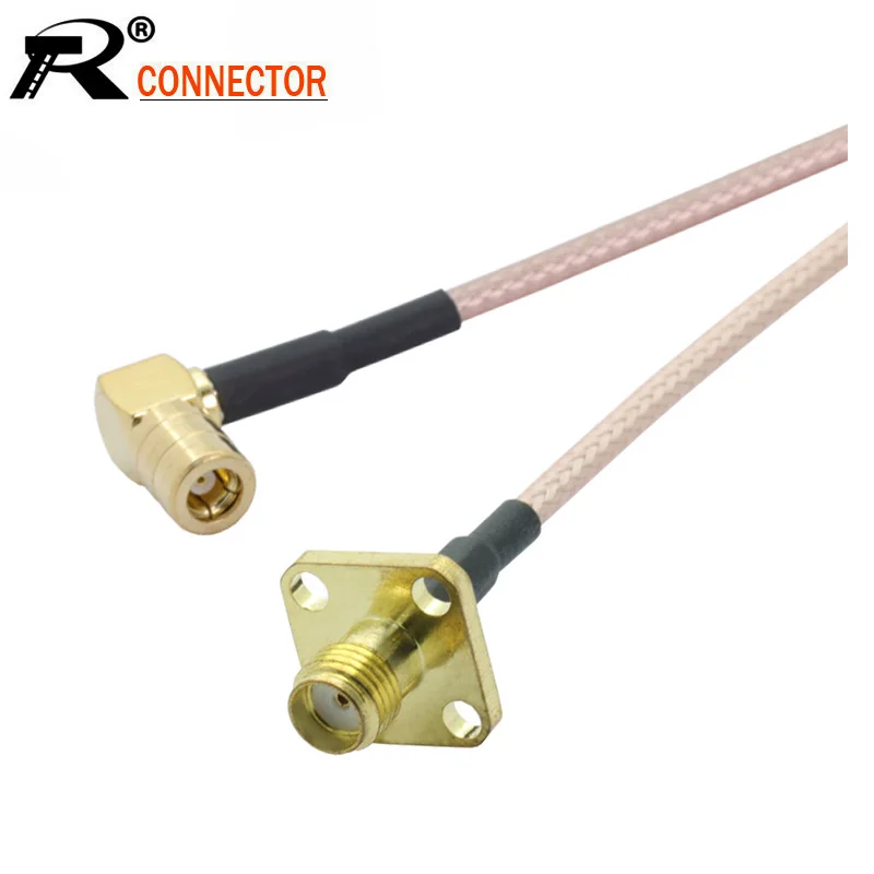 1 шт. SMA типа мама Панель крепление переключателя женский SMB Разъем RF коаксиальный