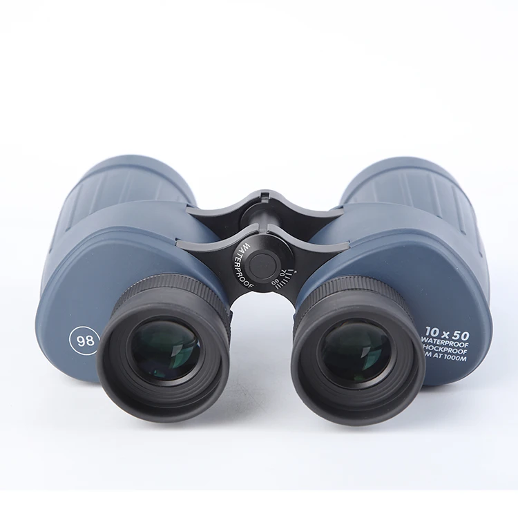 

Factory direct sale 10x50 night vision binoculars HD Bak4 fully multi layer green film coating telescope for hunting