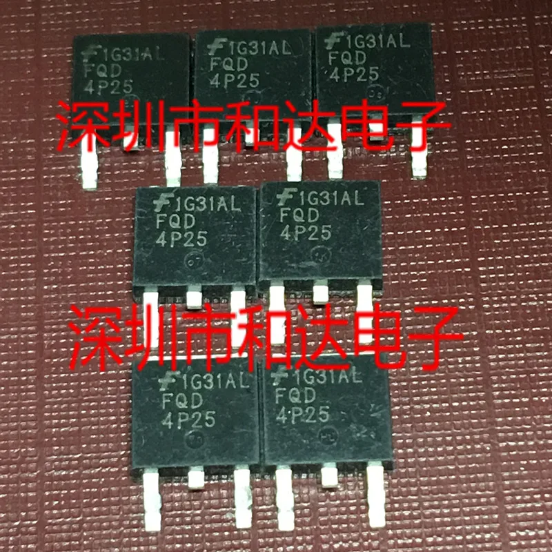 

5 шт. FQD4P25 TO-252 -250V-A