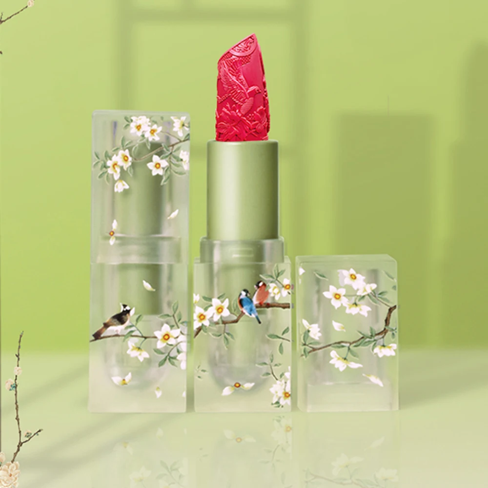 

Small Fresh Scrub Square Lipstick Tube Empty Lip Balm Container Lip Tubes DIY With Sample Pack Bottle Makeup Tool