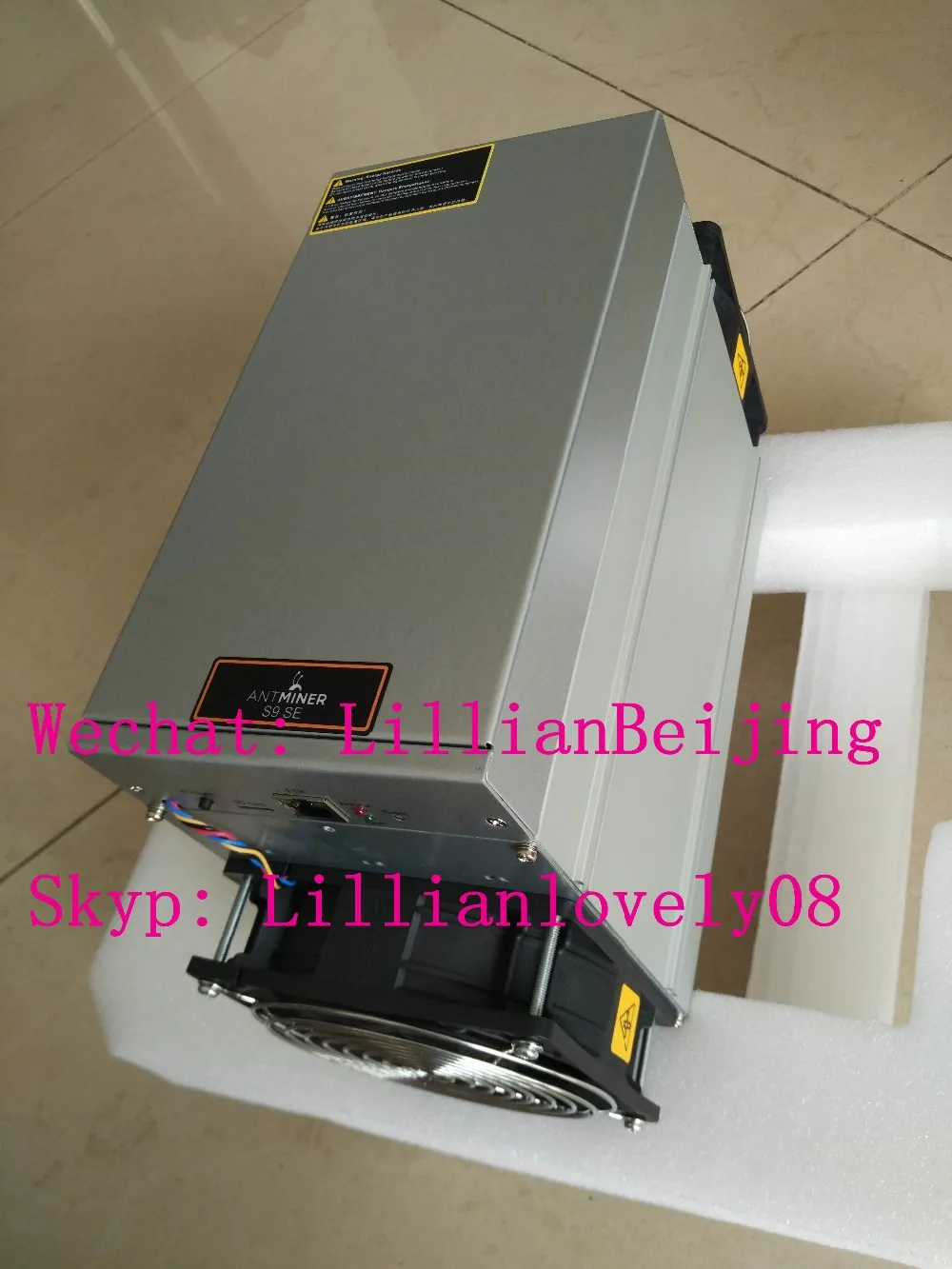 AntMiner S9 SE 16T Sha256 ASIC Майнер для биткойнов BTC майнинговая машина bitmain S9SE 16Th