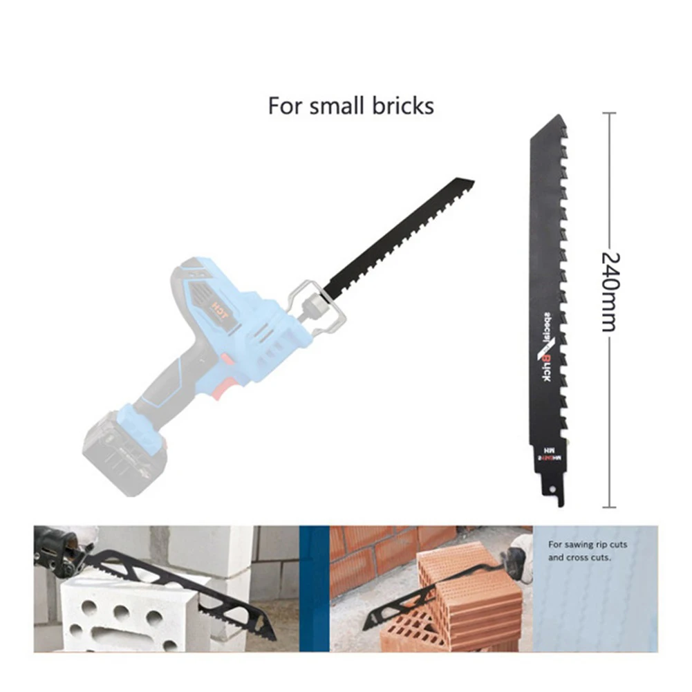 

Stone Reciprocating Saw Blade Carbide 240mm 305mm 455mm Hand Saw Cutting