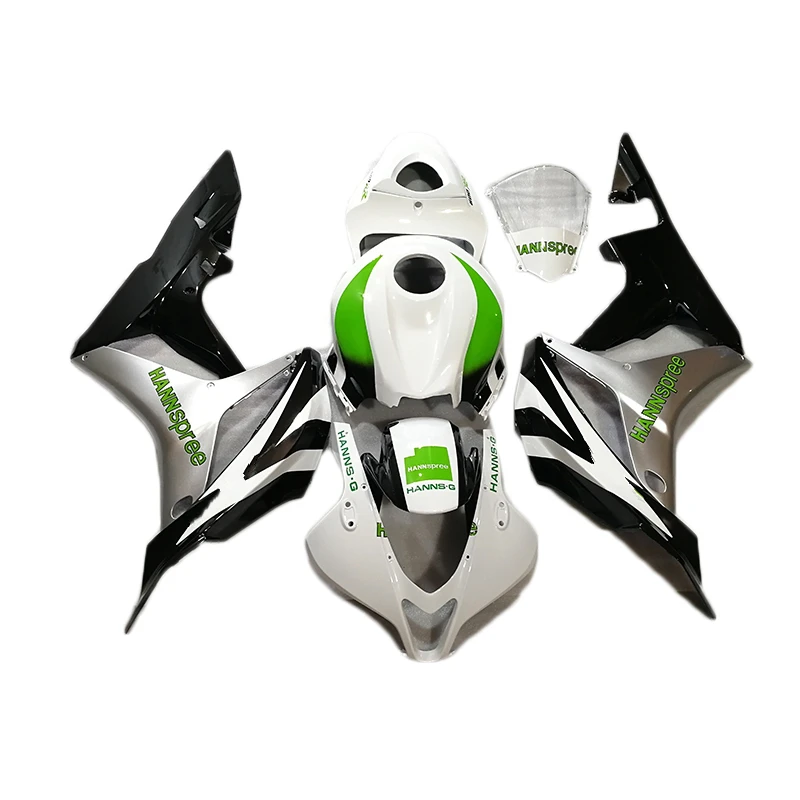 

Motorcycle fairings kit Fit for Honda CBR600RR 2007 2008 CBR 600rr 07 08 Black white Fairing Injection NS37