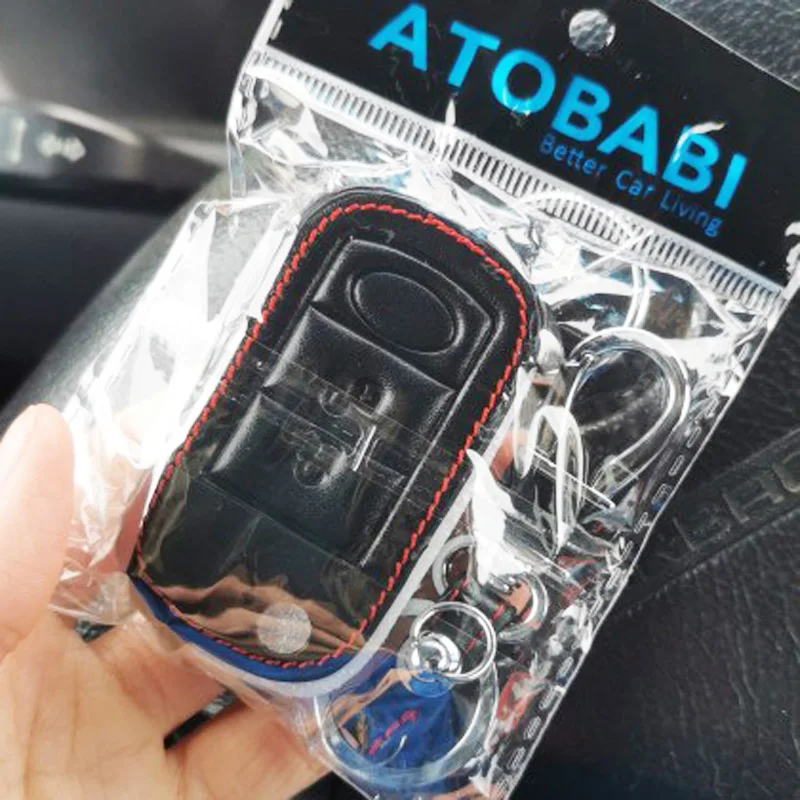 Кожаный чехол для автомобильного ключа Land Rover Range Sport LR3 Discovery 3 кнопки складной