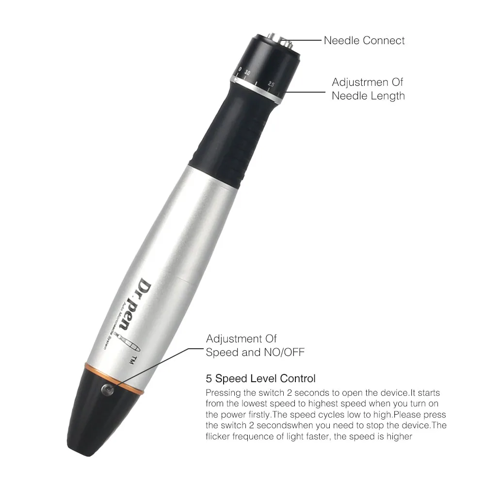 

Microneedling Dr.Pen Ultima A1 C Electric Derma Skin Face Care Pen Kit Micro Needling Pen Mesotherapy Auto Micro Needle Tools