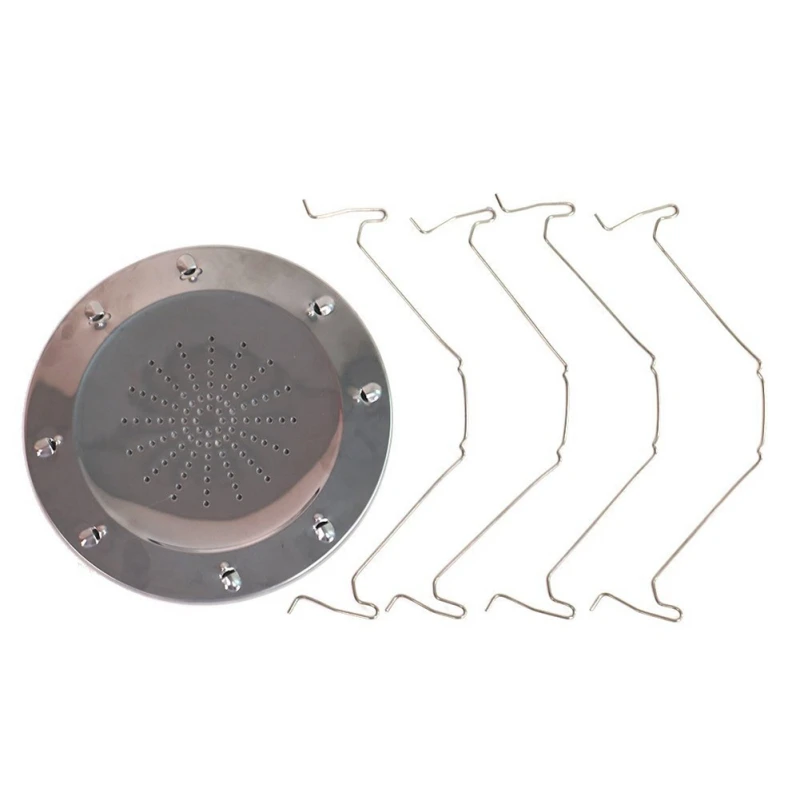 1 шт. простая портативная стойка для тостов из нержавеющей стали складной