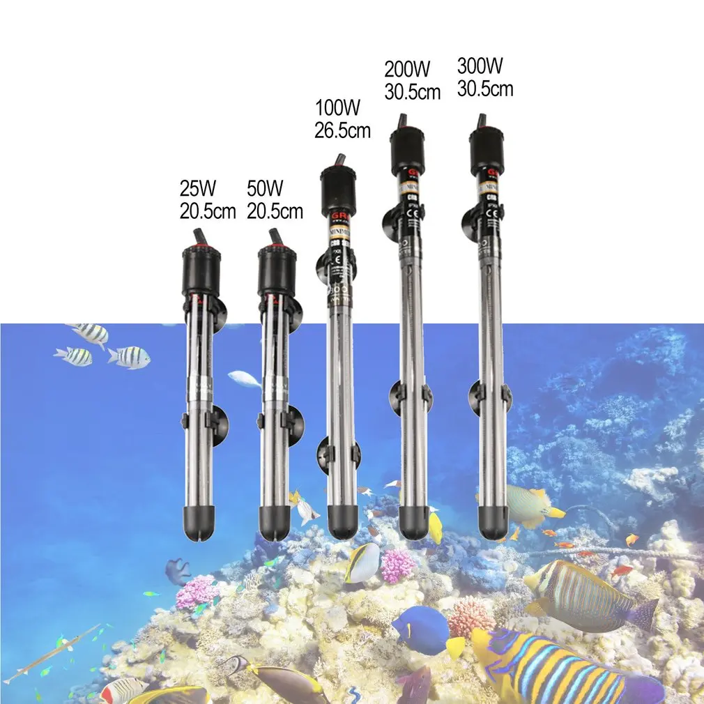 

Automatic Constant Temperature Heating Rod Power Saving Heater Aquarium Submersible Heater Fish Tank Water Aquarium Kit